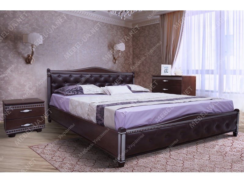 ПРОВАНС (патина, ромб) - кровать ТМ МИКС-МЕБЕЛЬ (Украина) фото